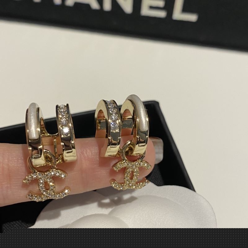 Ch*el earrings